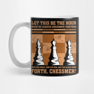 Forth, Chessmen! Mug